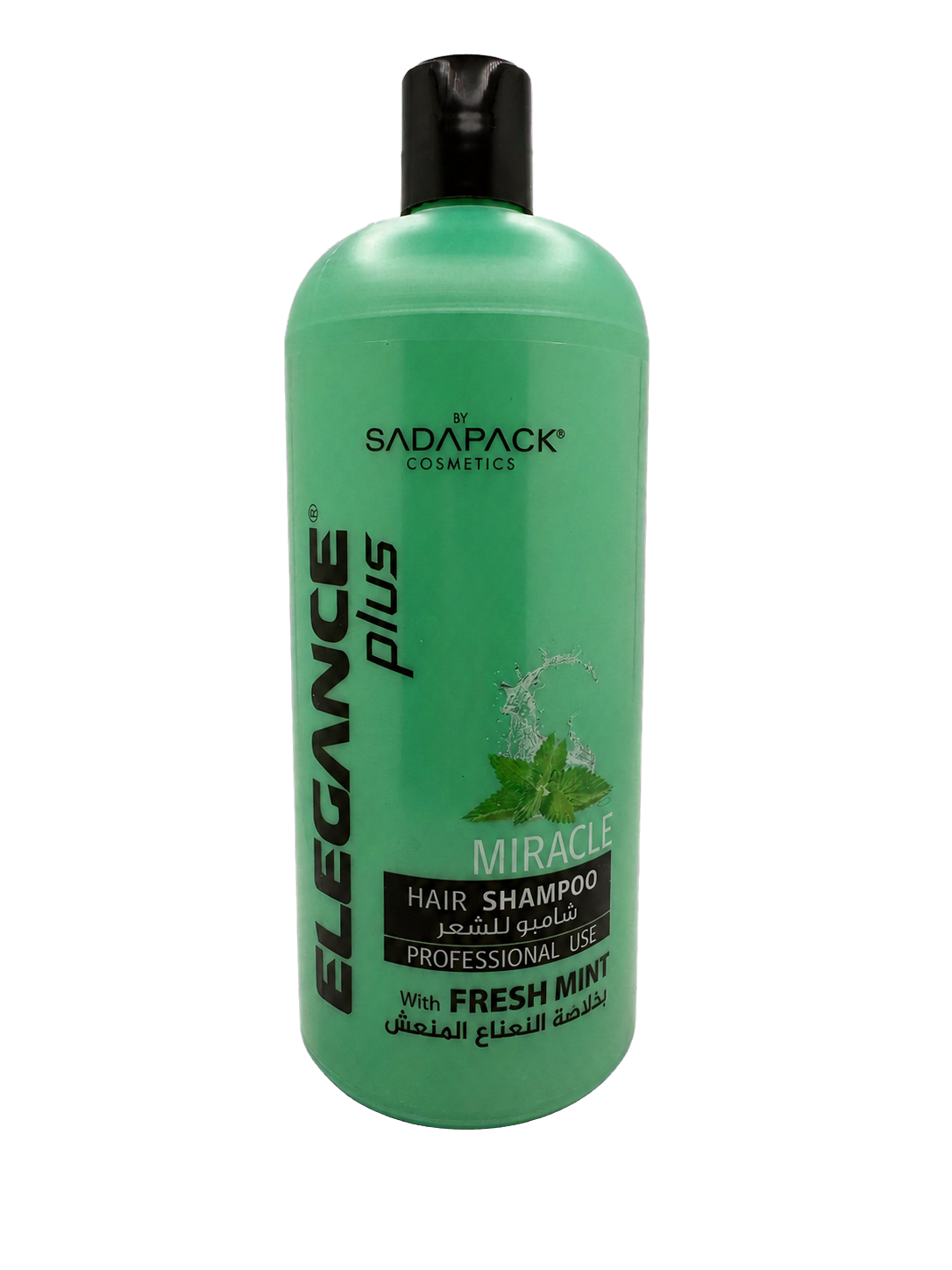Elegance Plus Fresh Mint Shampoo in der 1-Liter-Flasche